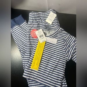 Jaclyn Intimates Kids Striped Pj Set